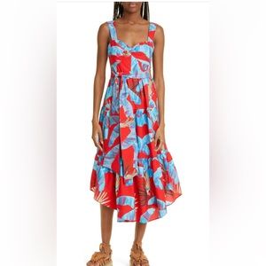 Farm Rio Dress Sweet Jungle Frond